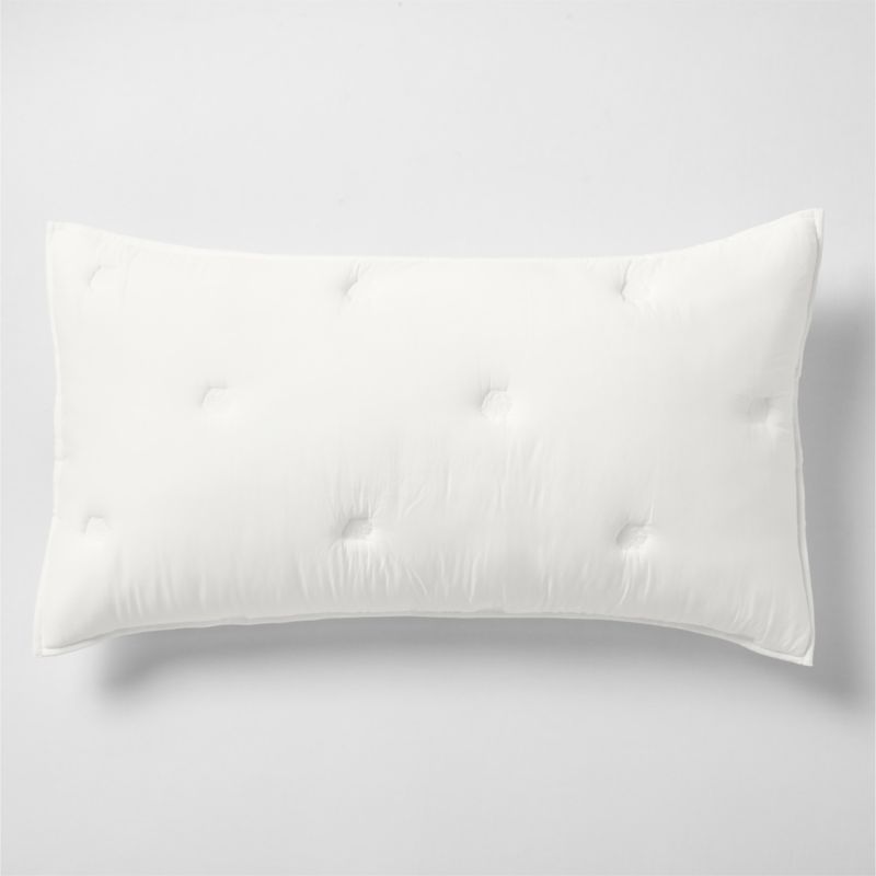Organic Cotton Voile Pampas Ivory King Bed Pillow Sham added by Spoak Member