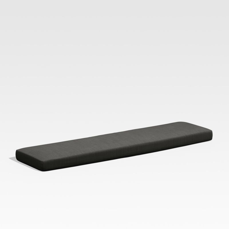 Walker Cast Charcoal Grey Sunbrella ® Outdoor Dining Bench Cushion added by Spoak Member