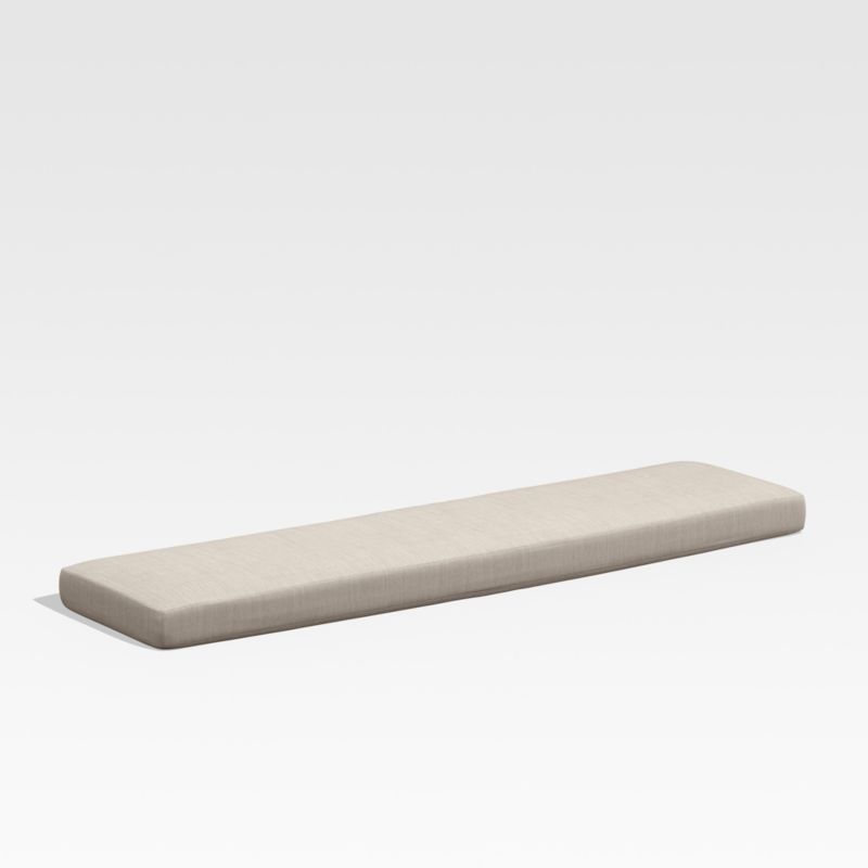 Walker Canvas Flax Beige Sunbrella ® Outdoor Dining Bench Cushion added by Spoak Member