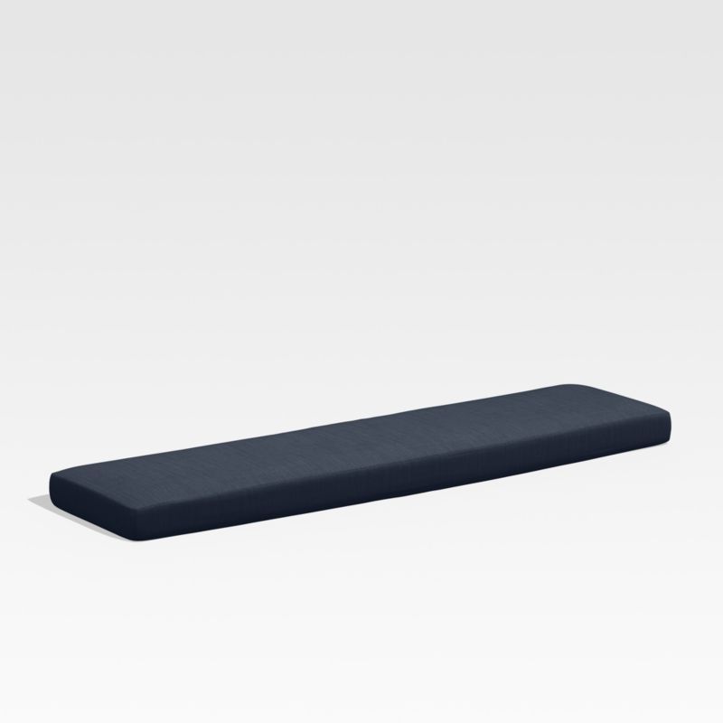 Walker Canvas Navy Blue Sunbrella ® Outdoor Dining Bench Cushion added by Spoak Member