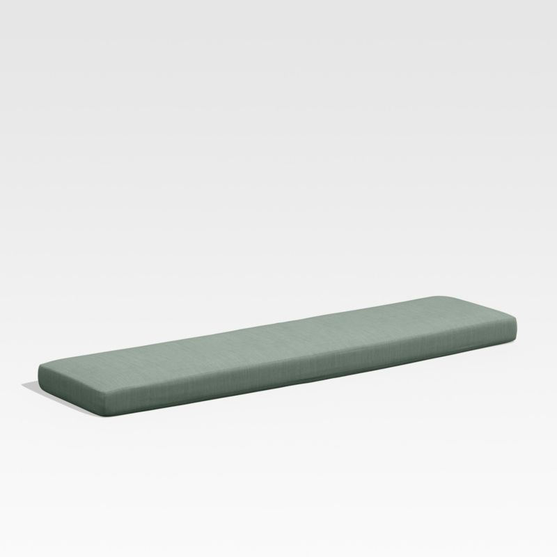 Walker Canvas Spa Blue Sunbrella ® Outdoor Dining Bench Cushion added by Spoak Member
