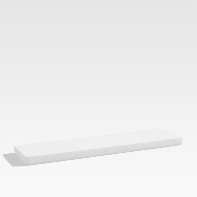 Walker Canvas White Sunbrella® Outdoor Dining Bench Cushion added by Spoak Member