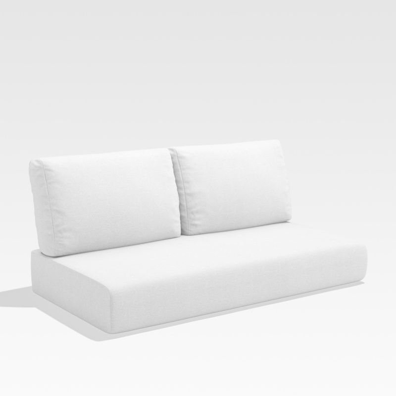 Walker Canvas White Sunbrella ® Outdoor Loveseat Cushions added by Spoak Member