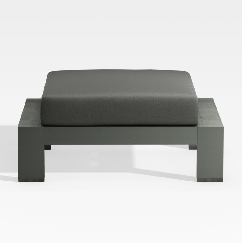 Walker Metal Outdoor Ottoman with Cast Charcoal Grey Sunbrella ® Cushion added by Spoak Member