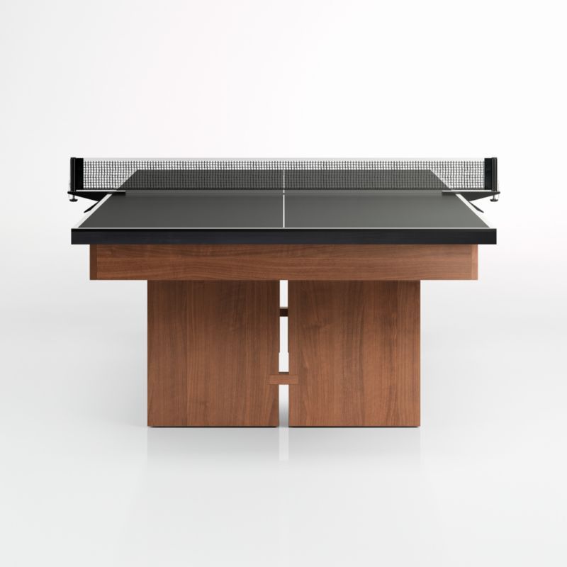 Grey Walnut Pool Table with Wall Rack, Accessories and Table Tennis Kit added by Spoak Member