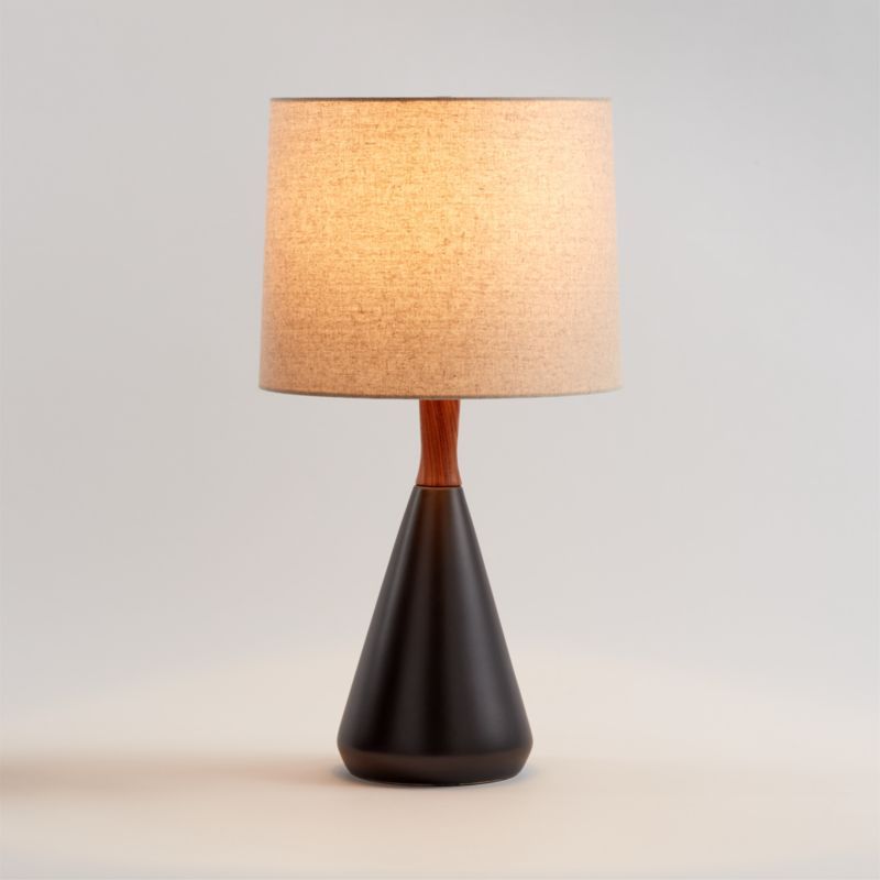 Weston Black Mid-Century Modern Table Lamp 27" added by Spoak Member