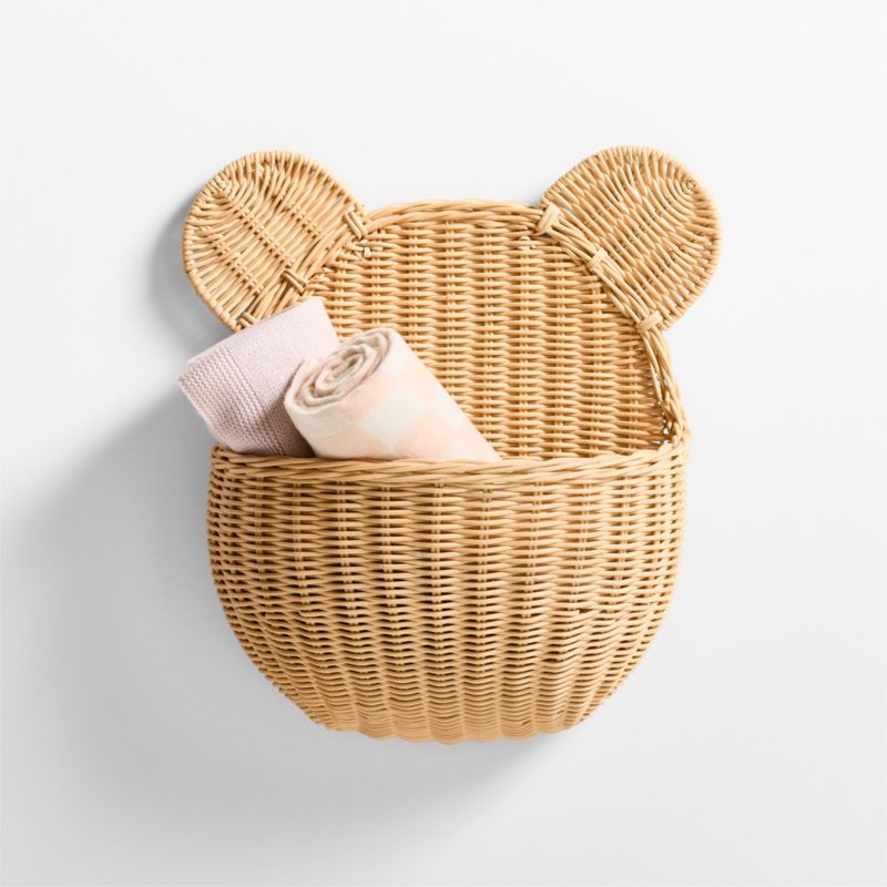 Wicker Bear Kids Wall Basket added by Spoak Member