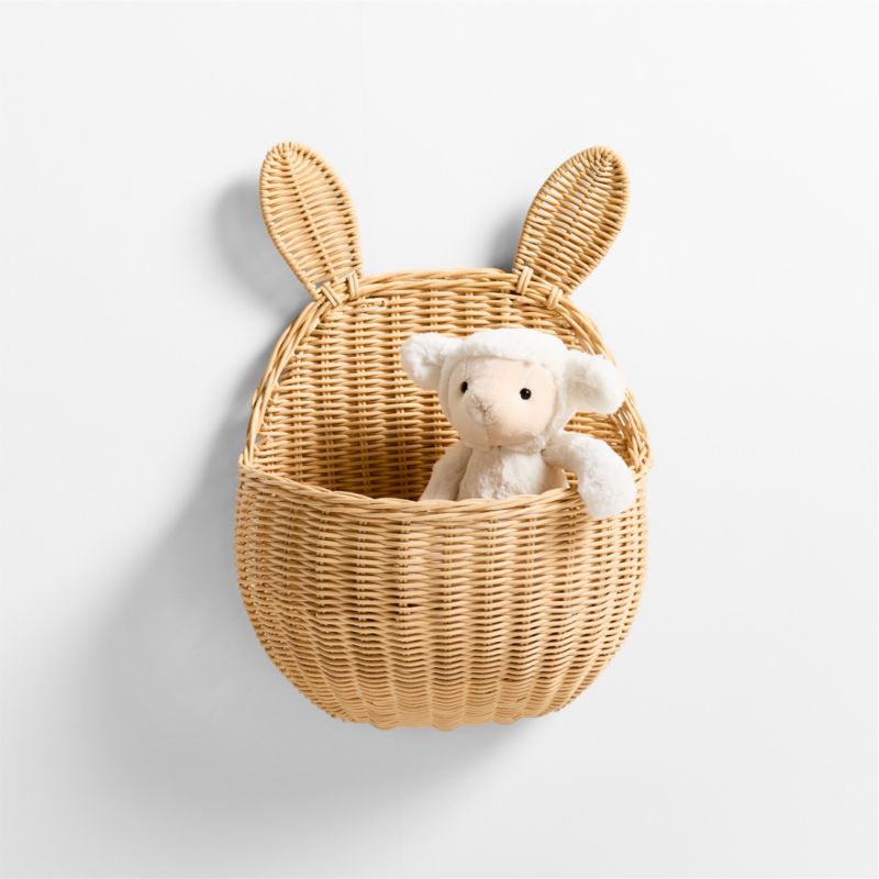 Wicker Bunny Kids Wall Basket added by Spoak Member
