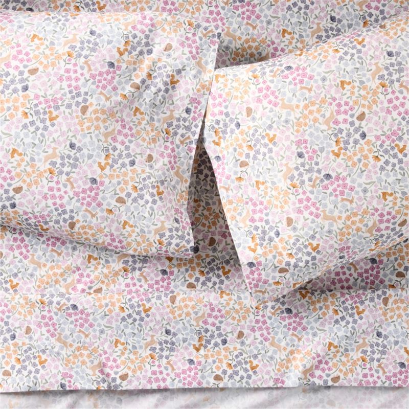 Stay Cool Wonderland Prairie Organic Cotton Kids Queen Sheet Set added by Spoak Member