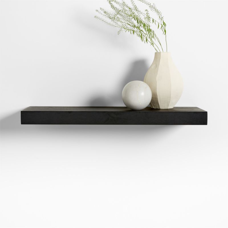 Black Elm Wood Floating Shelf 36" added by Spoak Member