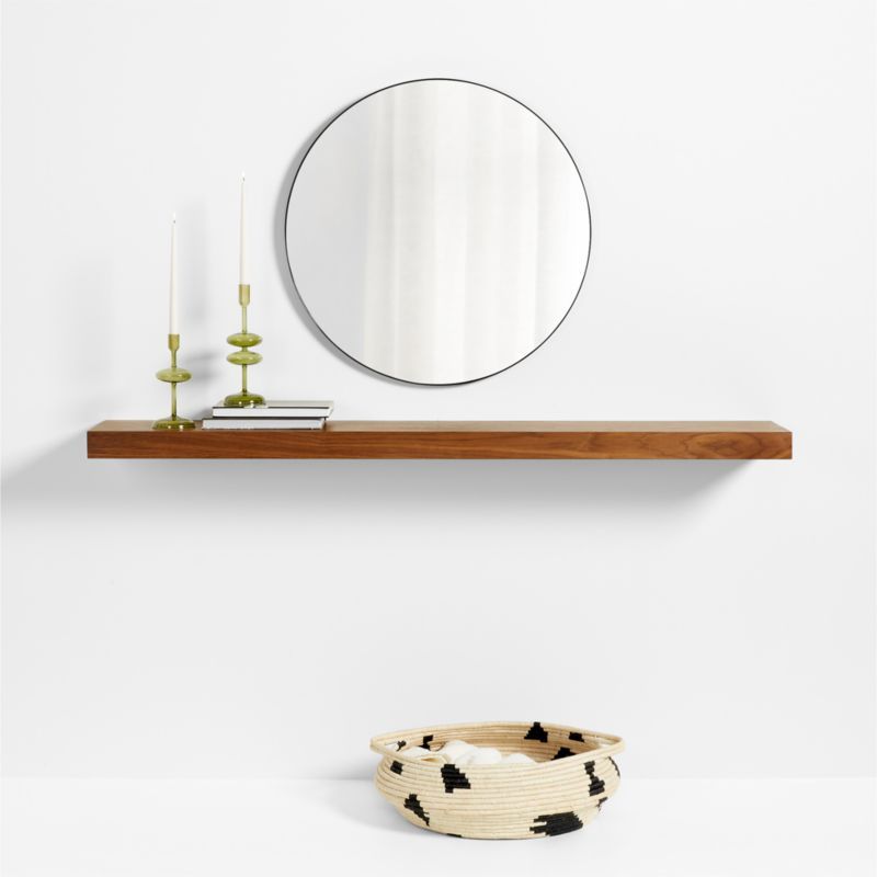 Walnut Wood Floating Shelf 66" added by Spoak Member