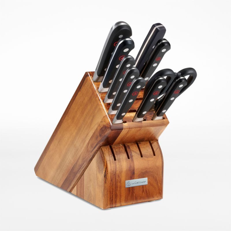 Wusthof ® Classic 11-Piece Acacia Knife Block Set added by Spoak Member