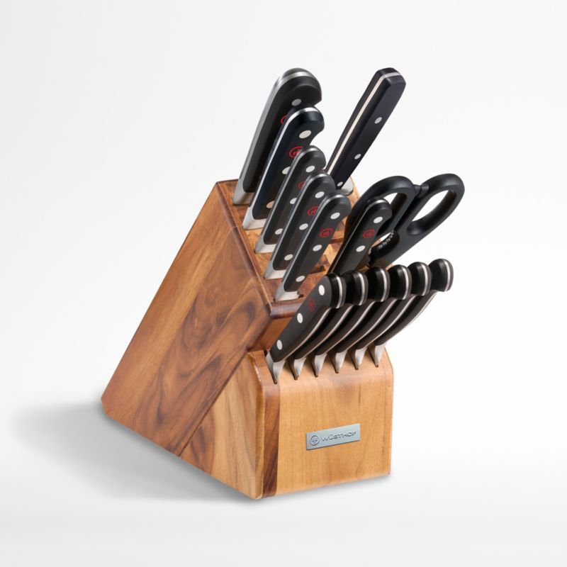 Wusthof ® Classic 15-Piece Acacia Knife Block Set added by Spoak Member