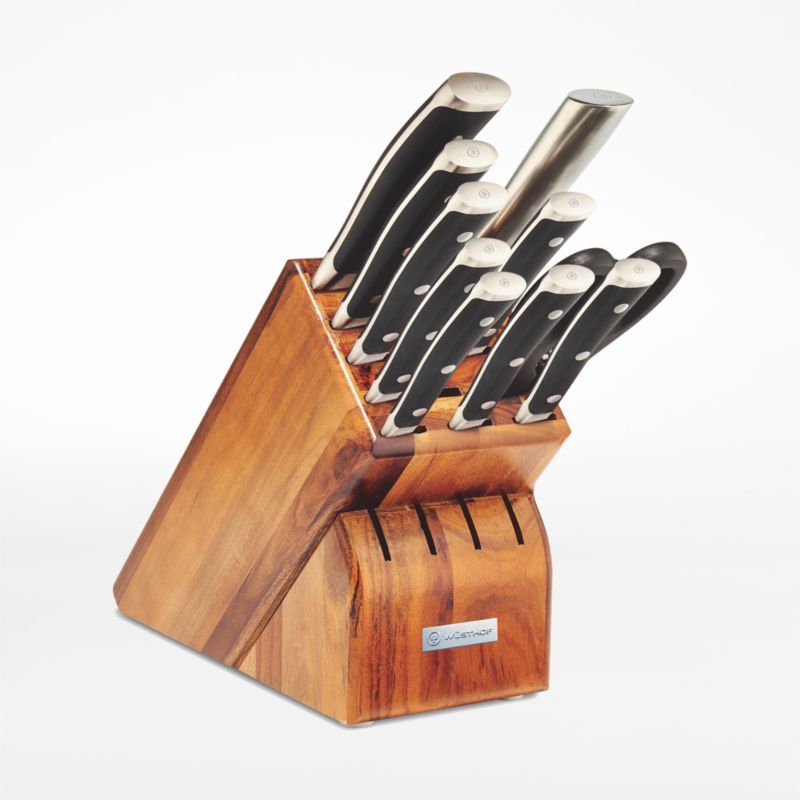 Wusthof ® Classic Ikon 11-Piece Acacia Knife Block Set added by Spoak Member