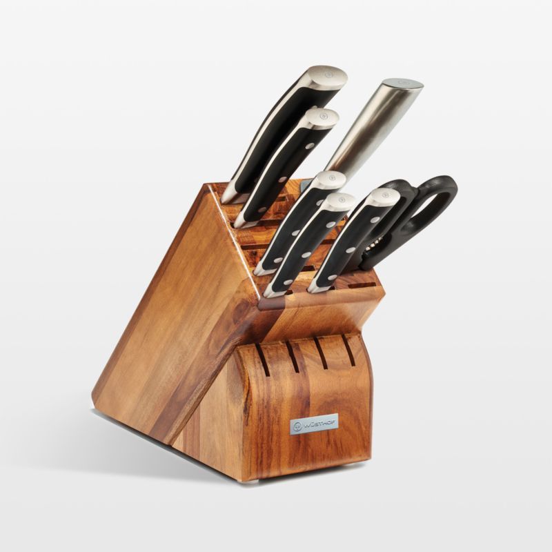 Wusthof ® Classic Ikon 8-Piece Acacia Knife Block Set added by Spoak Member