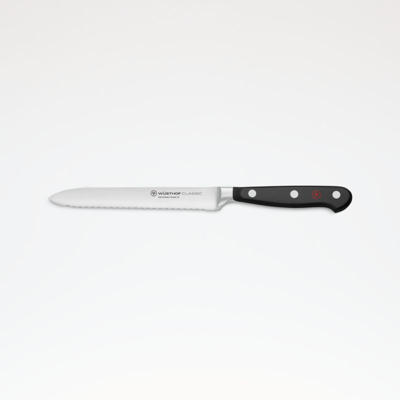 Wusthof ® Classic Black 5" Serrated Utility Knife added by Spoak Member