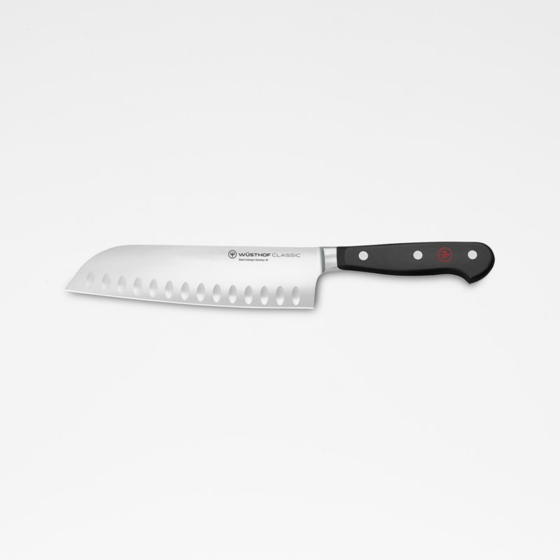 Wusthof ® Classic Black 7" Hollow Edge Santoku Knife added by Spoak Member