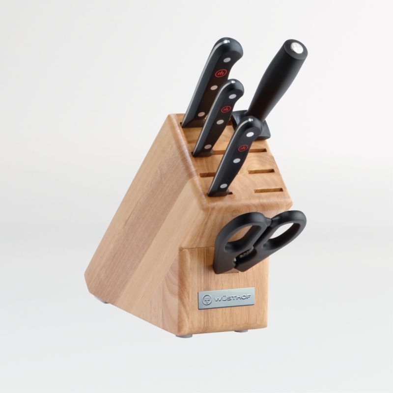 Wusthof ® Gourmet 6-Piece Natural Knife Block Set added by Spoak Member