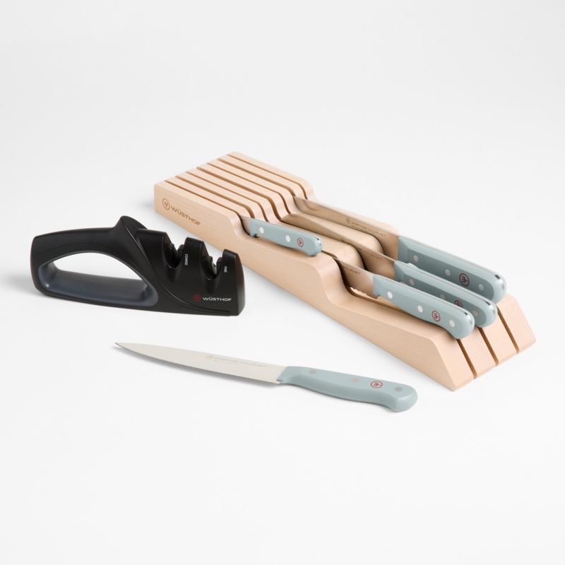 Wusthof ® Gourmet Blue 7-Piece In-Drawer Knife Set added by Spoak Member