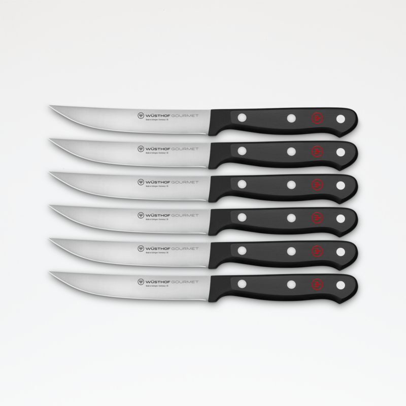 Wusthof ® Gourmet Black Steak Knives, Set of 6 added by Spoak Member