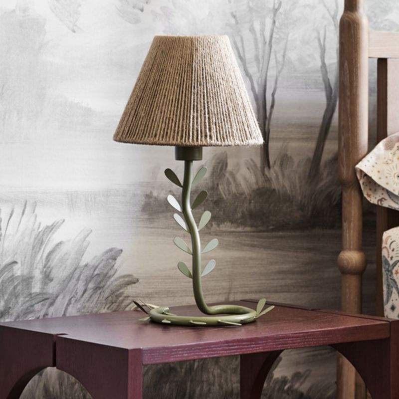 Laurel Green Vine Kids Table Lamp by Jeremiah Brent added by Spoak Member