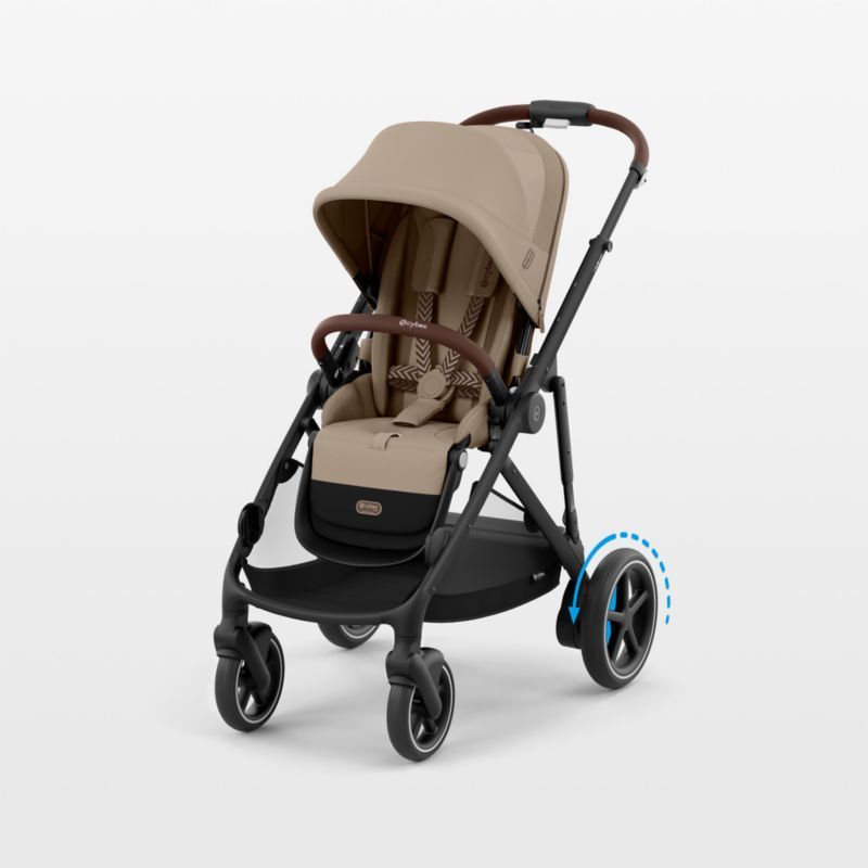 CYBEX Almond Beige with Black Frame e-Gazelle S Modular Baby Stroller added by Spoak Member
