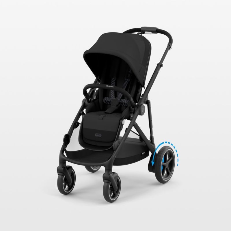 CYBEX Moon Black with Black Frame e-Gazelle S Modular Baby Stroller added by Spoak Member