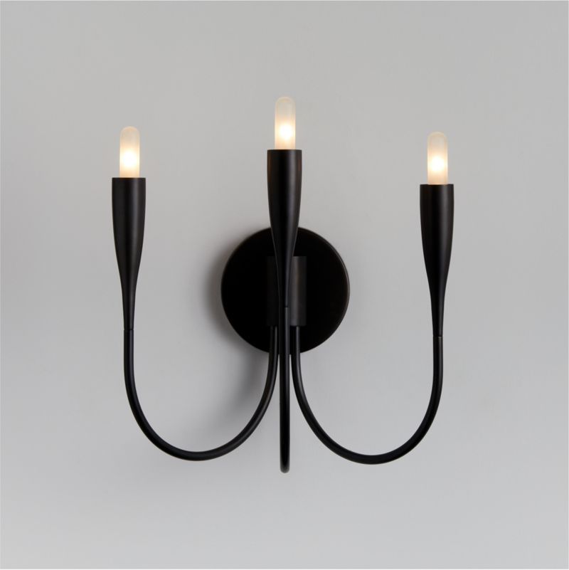 Iiona Black Candelabra Wall Sconce Light added by Spoak Member