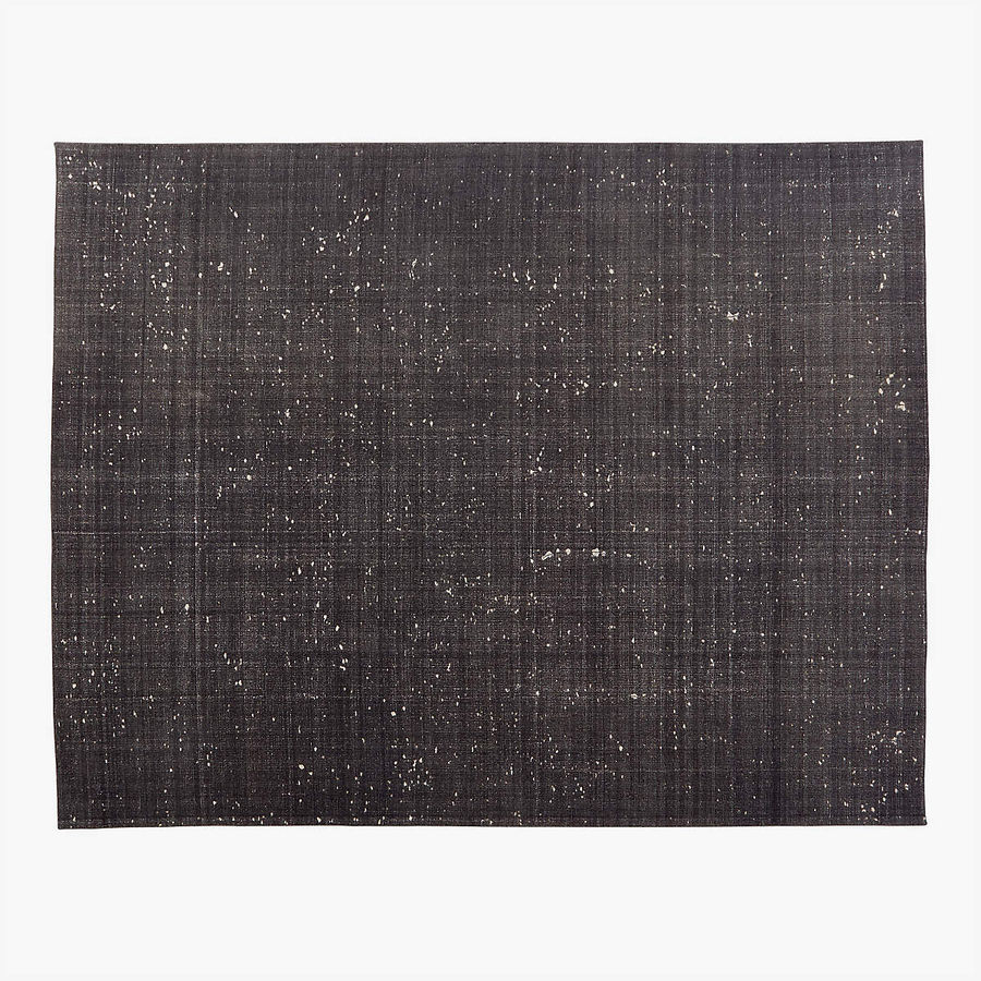 AVI HANDLOOMED GREY SPECKLED RUG 8'X10' added by Vivien Kowal