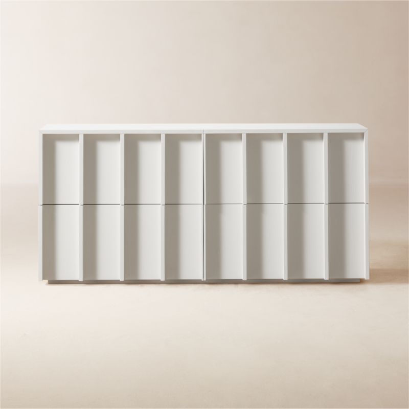 Banyan 4-Drawer White Wood Dresser + Reviews | CB2 added by Spoak Member