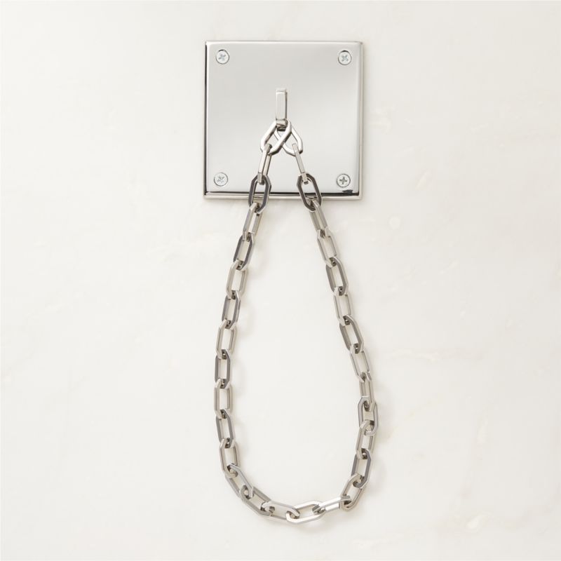 Bolt Polished Nickel Chain Curtain Tieback + Reviews | CB2 added by Spoak Member