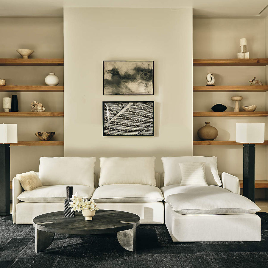 LARSO HAND-TUFTED WOOL-BLEND BLACK AREA RUG 6'X9' added by Olanike Bolutayo