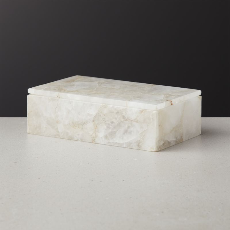 Celeste Quartz Box Large + Reviews | CB2 added by Spoak Member