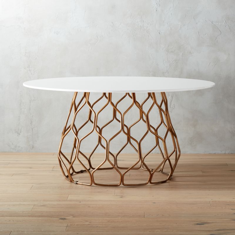Circuit Modern Dining Table + Reviews | CB2 added by Haven Elise