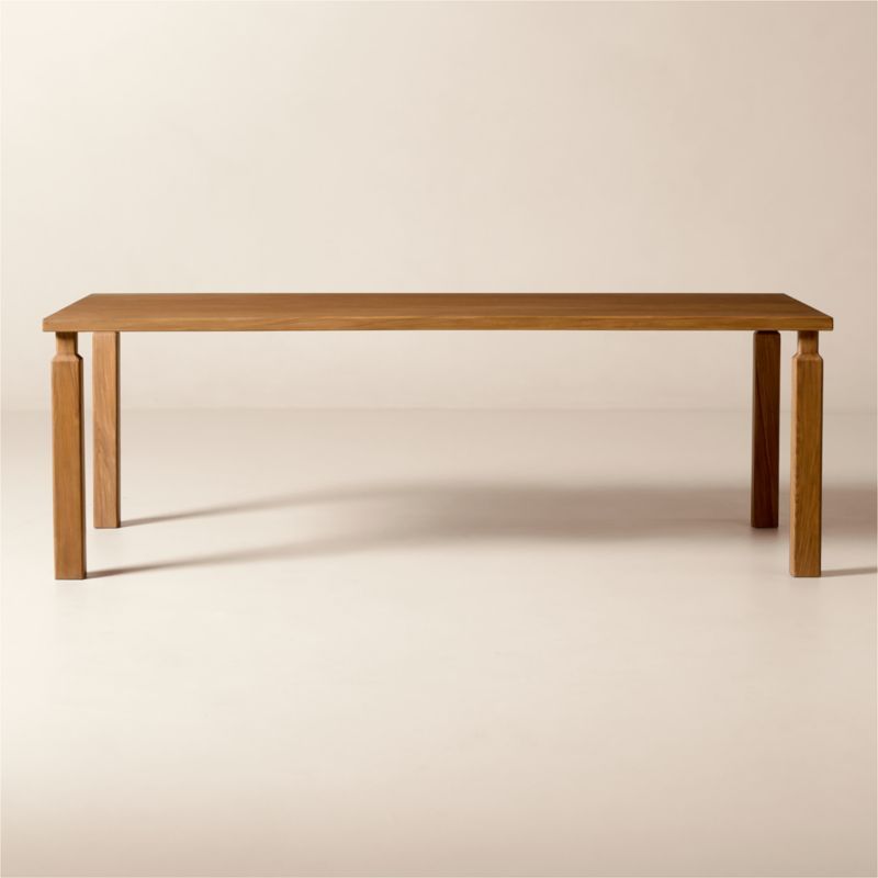 Daybreak 90" Rectangular Light Ash Wood Dining Table + Reviews | CB2 added by Spoak Member