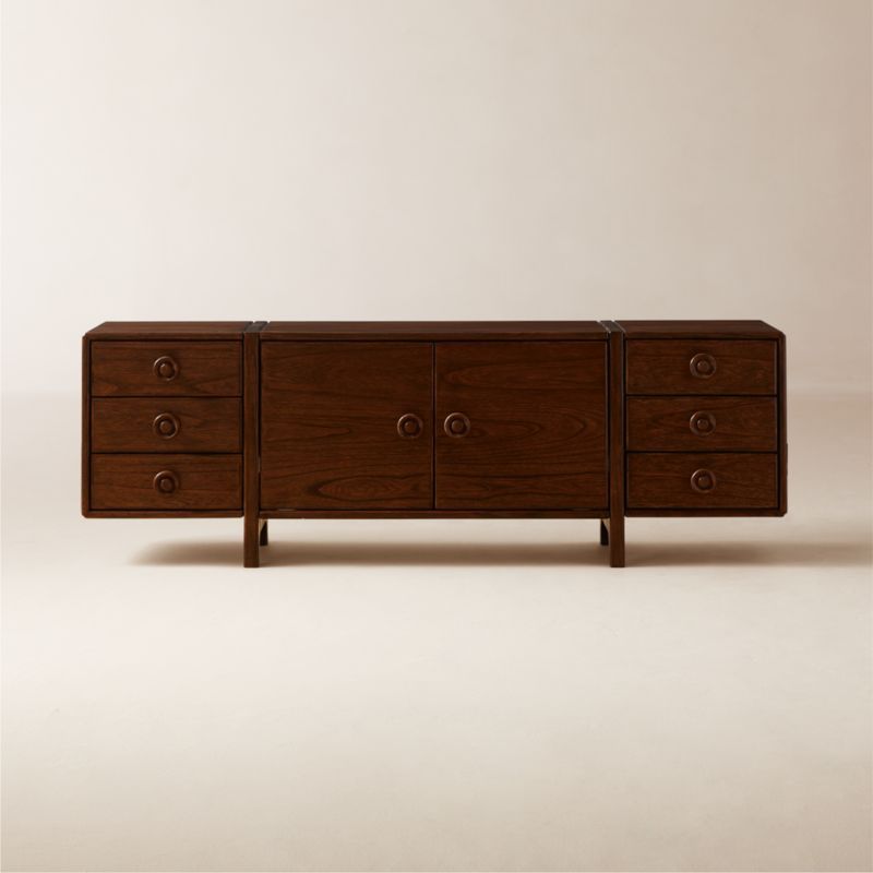 Knap 80" Wood Media Console + Reviews | CB2 added by Spoak Member