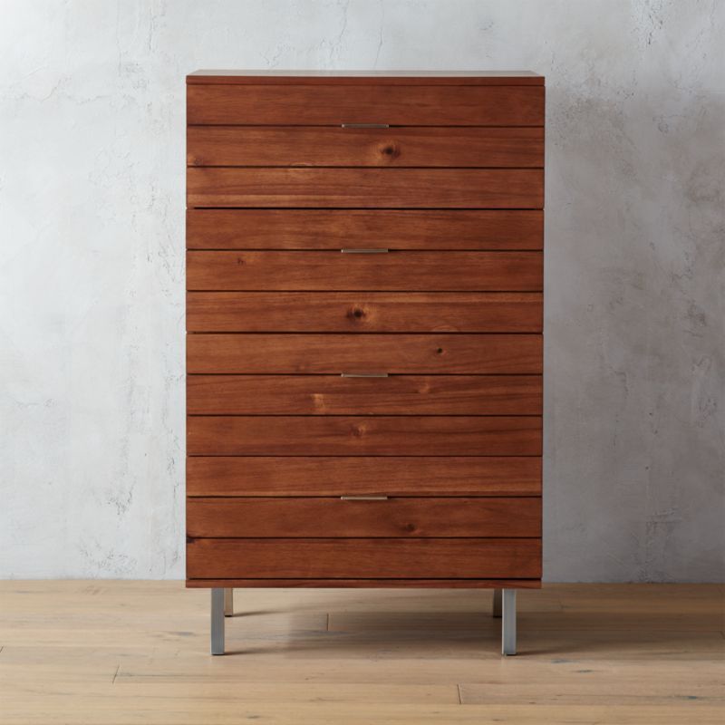 Linear Tall Chest + Reviews | CB2 added by Alivia Korsun