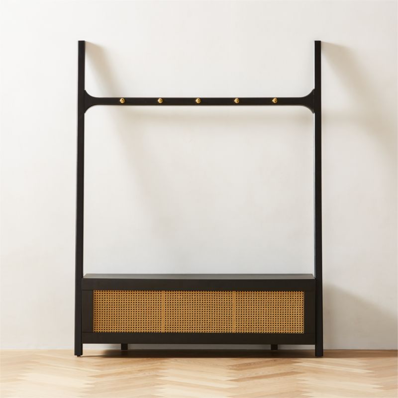 Mahogany Modern Black Hall Tree + Reviews | CB2 added by Spoak Member