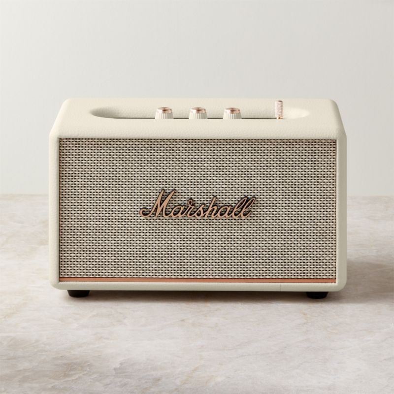 Marshall Acton III Cream Bluetooth Speaker + Reviews | CB2 added by Spoak Member