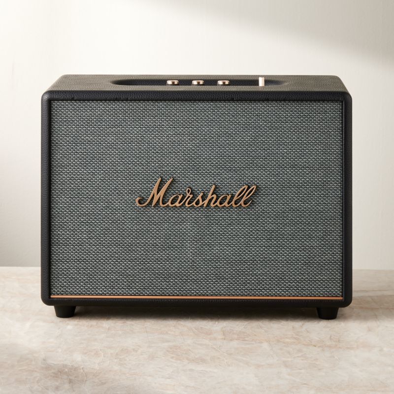 Marshall Woburn III Black Bluetooth Speaker + Reviews | CB2 added by Spoak Member
