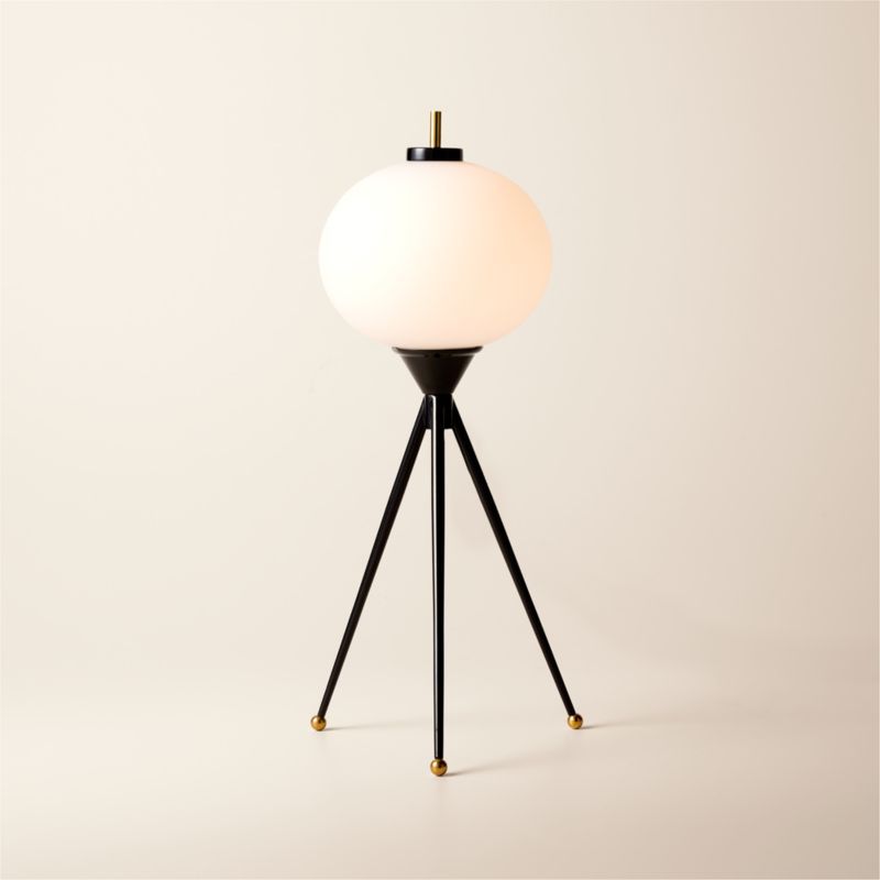Montaigne Black Tripod Table Lamp by goop + Reviews | CB2 added by Spoak Member