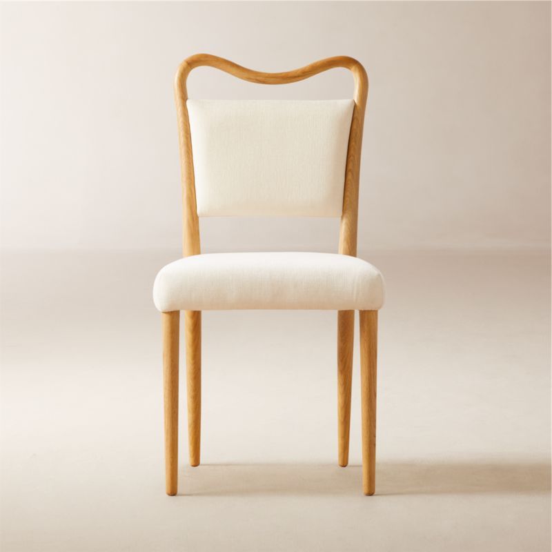 Monte Ivory Performance Fabric Dining Chair Set of 4 + Reviews | CB2 added by Spoak Member