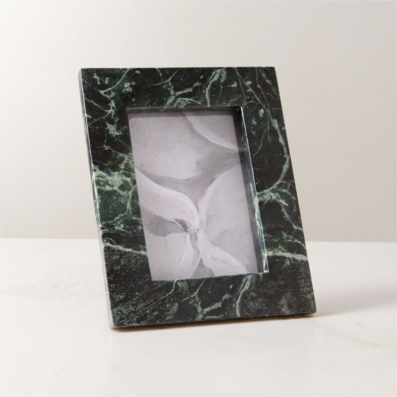 Ollara Green Marble Picture Frame 5''x7'' + Reviews | CB2 added by Spoak Member