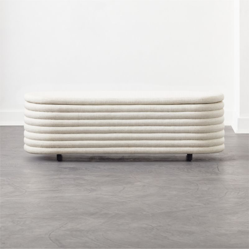 Rialto Ivory Storage Bench added by Vanessa Miller