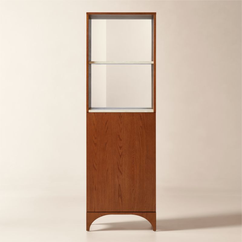 Roane Oak Bar Cabinet | CB2 added by Spoak Member