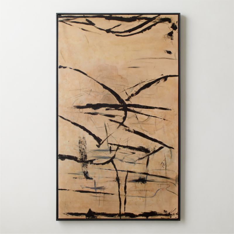 'Rowgan' Framed Wall Art 72"X43" + Reviews | CB2 added by Spoak Member