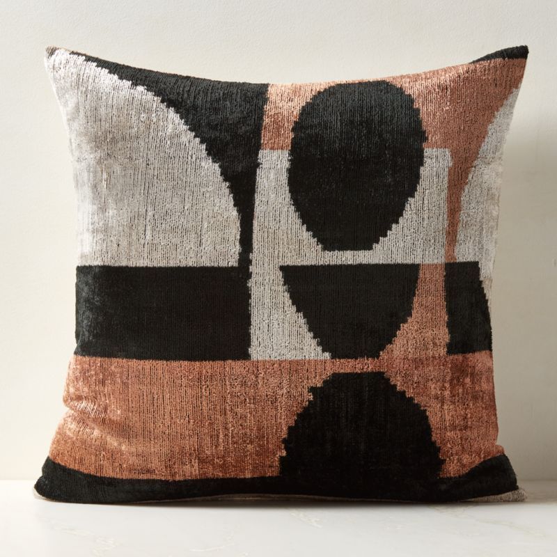 Transition Turkish Silk Throw Pillow Cover 23"x23" + Reviews | CB2 added by Spoak Member
