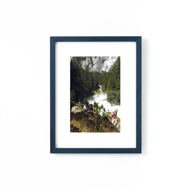 Indigo Walnut Gallery Hardwood Picture Frame | Framebridge added by Spoak Member