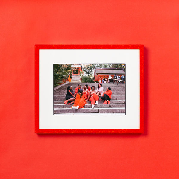 Kyoto — Red Colorful Frame | Framebridge added by Lindsay Jones