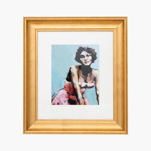 Chelsea Custom Frame | Wide Classic Gold Frame - Framebridge added by Spoak Member